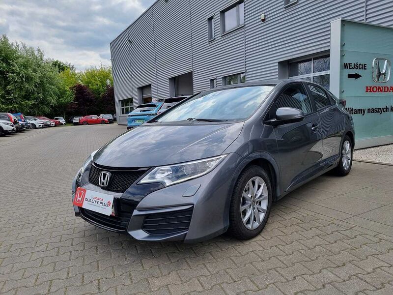 Szary Używany 2016 Honda Civic Comfort | 48 900 zł - Obraz 1/4