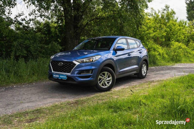 Niebieski Używany 2019 Hyundai Tucson SUV | 69 999 zł (Dobra cena) - Obraz 1/4