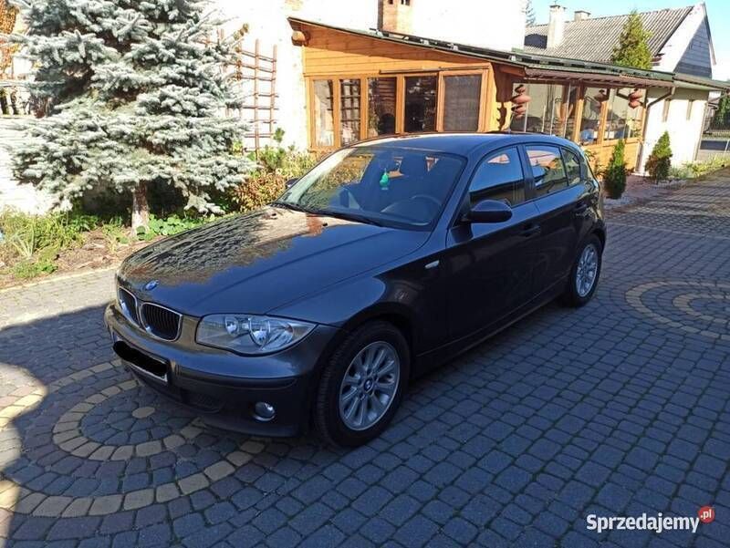 Srebrny Używany 2006 BMW 116 Hatchback | 9500 zł (Dobra cena) - Obraz 1/4