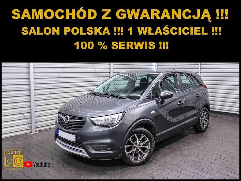 Szary (metalik) Używany 2017 Opel Crossland X SUV | 42 888 zł (Uczciwa cena) - Obraz 1/4