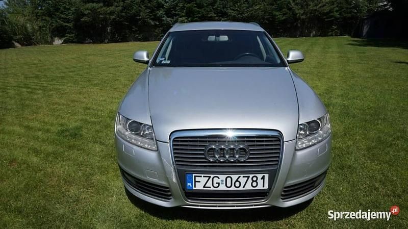 Srebrny Używany 2008 Audi A6 Kombi | 17 999 zł (Uczciwa cena) - Obraz 1/4