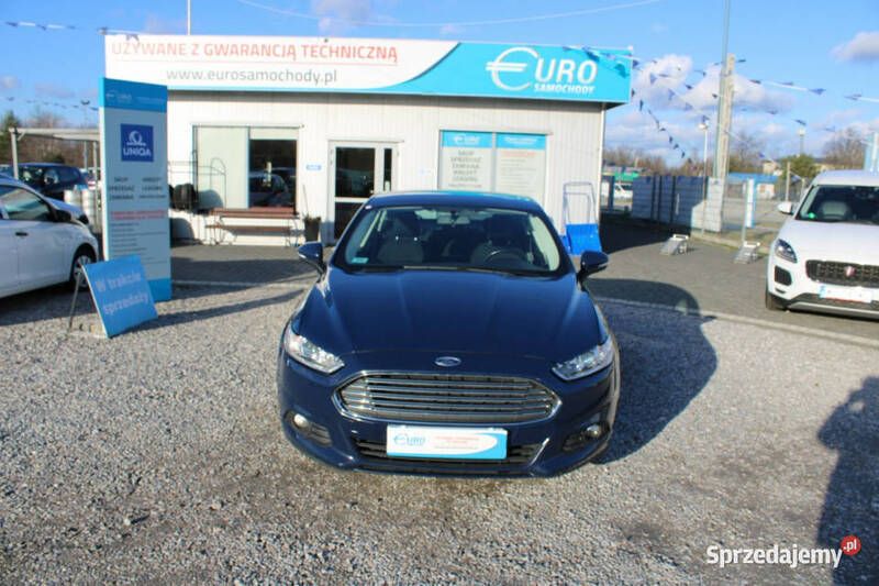 Niebieski ciemny Używany 2017 Ford Mondeo Sedan/Limuzyna | 45 447 zł (Super Cena) - Obraz 1/4