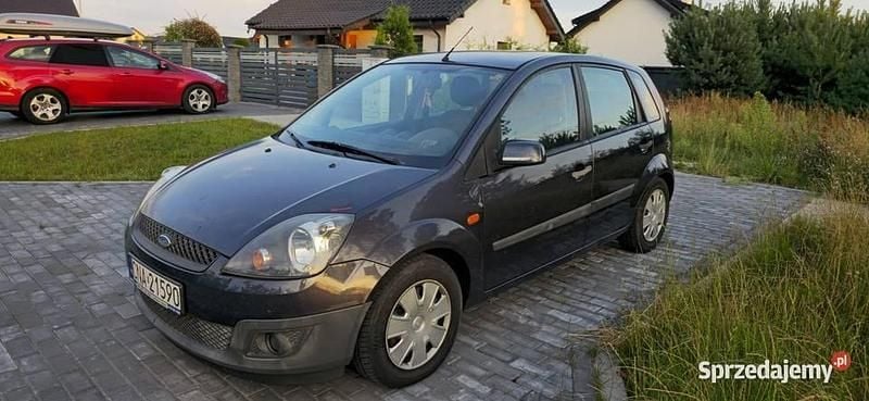 Grafitowy Używany 2006 Ford Fiesta Hatchback | 4300 zł (Dobra cena) - Obraz 1/4
