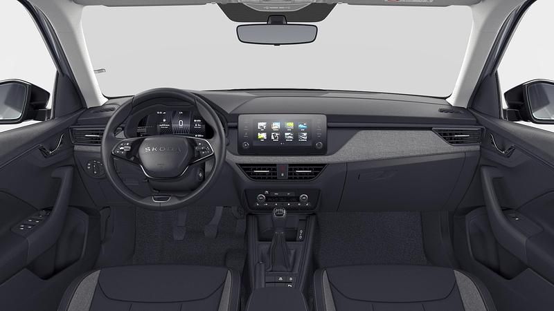 Nowe Skoda Kamiq Drive 110 KM (80 kW) 2026 Srebrny smokey diamond metalizowany SUV