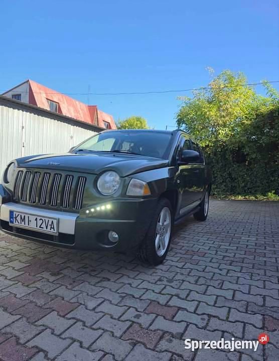 Zielony Używany 2008 Jeep Compass SUV | 15 500 zł (Drogi) - Obraz 1/4