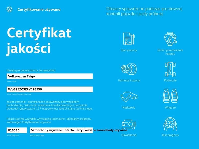 Używany VW Taigo 150 KM (110 kW) 2023 SUV