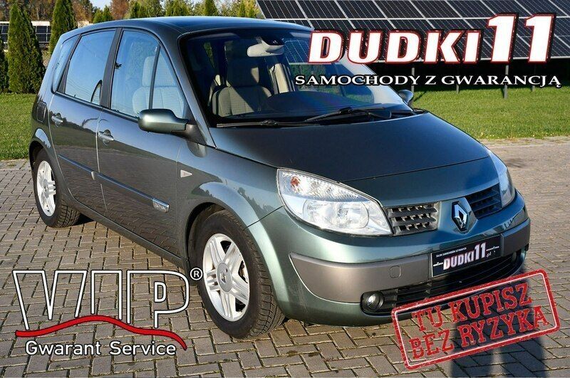 Beżowy Używany 2004 Renault Scénic II Minivan | 9900 zł (Uczciwa cena) - Obraz 1/4