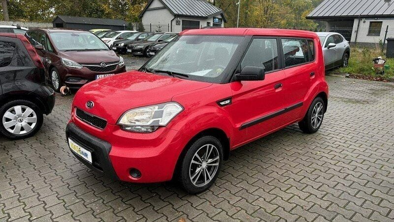 Czerwony Używany 2009 Kia Soul SUV | 18 900 zł (Dość drogi) - Obraz 1/4