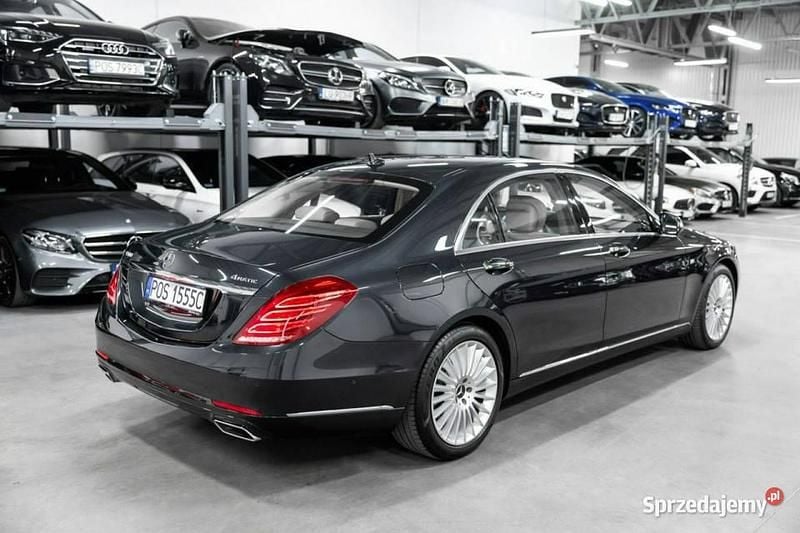 Grafitowy Używany 2015 Mercedes S500 Sedan/Limuzyna | 174 900 zł - Obraz 1/4