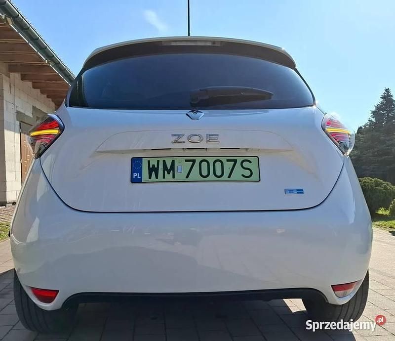 Biały Używany 2021 Renault Zoe Hatchback | 55 600 zł - Obraz 1/3