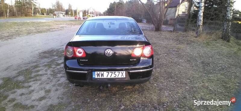 Czarny Używany 2006 VW Passat Sedan/Limuzyna | 7500 zł (Dobra cena) - Obraz 1/4
