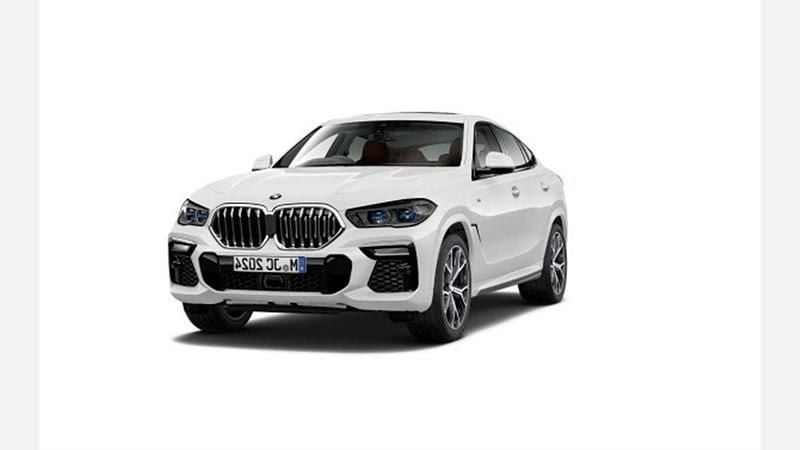 Mineral white metallic metalizowany Używany 2021 BMW X6 Shadowline SUV | 279 900 zł (Uczciwa cena) - Obraz 1/3
