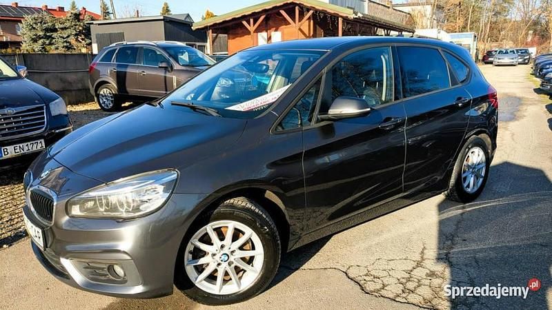 Grafitowy Używany 2018 BMW 216 Active Tourer Sport Line Minivan | 39 900 zł - Obraz 1/4
