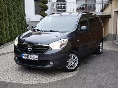 Szary Używany 2012 Dacia Lodgy Minivan | 18 900 zł (Super Cena) - Obraz 1/4