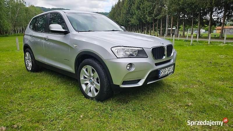 Używany BMW X3 184 KM (135 kW) 2012 Srebrny SUV