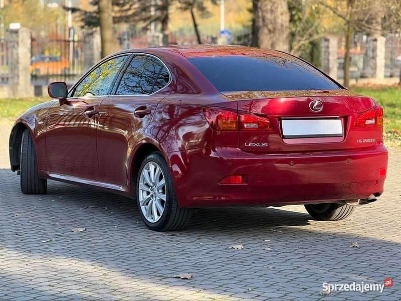 Używany Lexus IS220 2008 Bordowy Sedan/Limuzyna