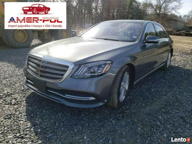 Szary Używany 2019 Mercedes S450 Sedan/Limuzyna | 184 000 zł - Obraz 1/4