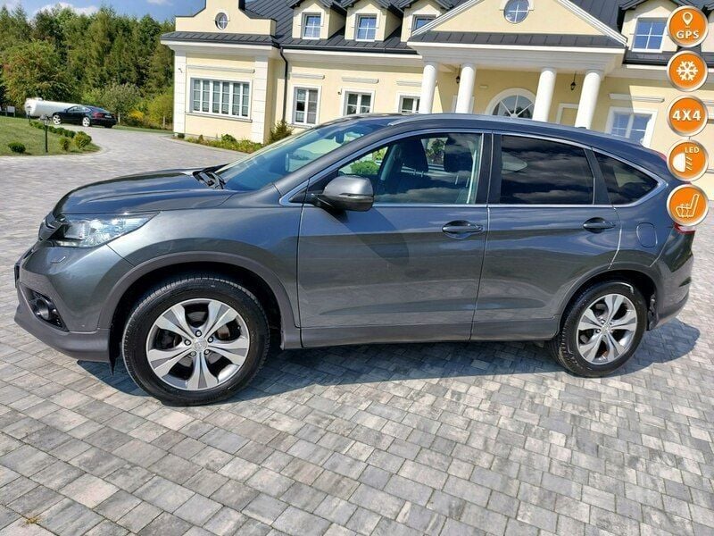 Szary Używany 2013 Honda CR-V Executive SUV | 60 900 zł (Drogi) - Obraz 1/4