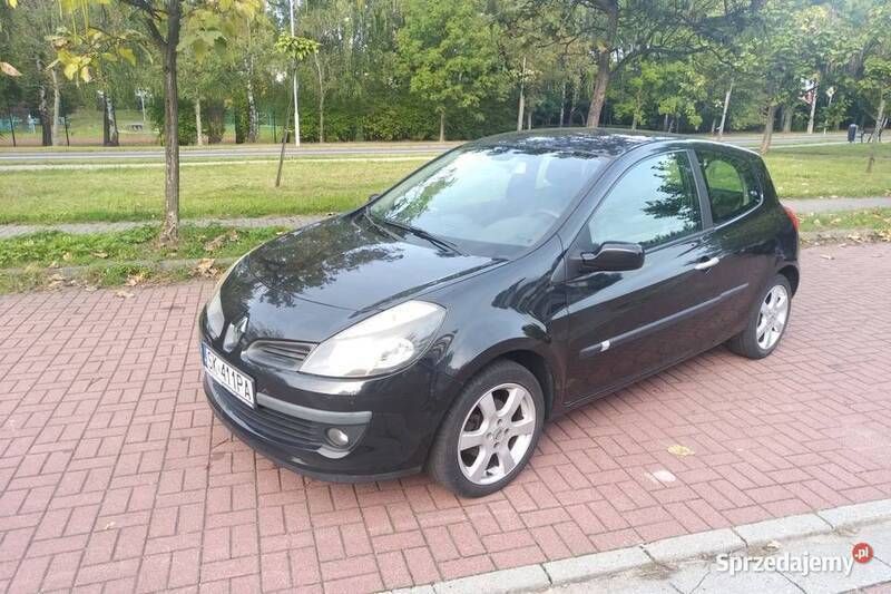 Czarny Używany 2006 Renault Clio II Hatchback | 10 990 zł - Obraz 1/4