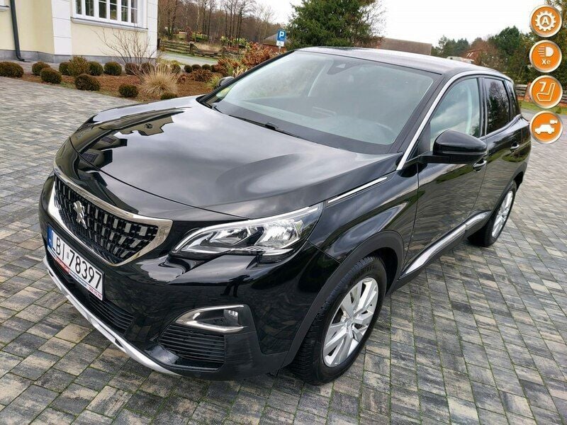 Czarny Używany 2019 Peugeot 3008 Sedan/Limuzyna | 68 900 zł (Uczciwa cena) - Obraz 1/4