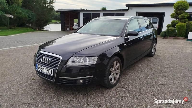 Czarny Używany 2005 Audi A6 Kombi | 11 900 zł - Obraz 1/4