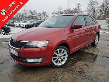 Bordowy Używany 2014 Skoda Rapid Sedan/Limuzyna | 29 500 zł - Obraz 1/4