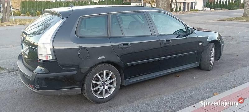 Używany Saab 9-3 2007 Czarny Kombi