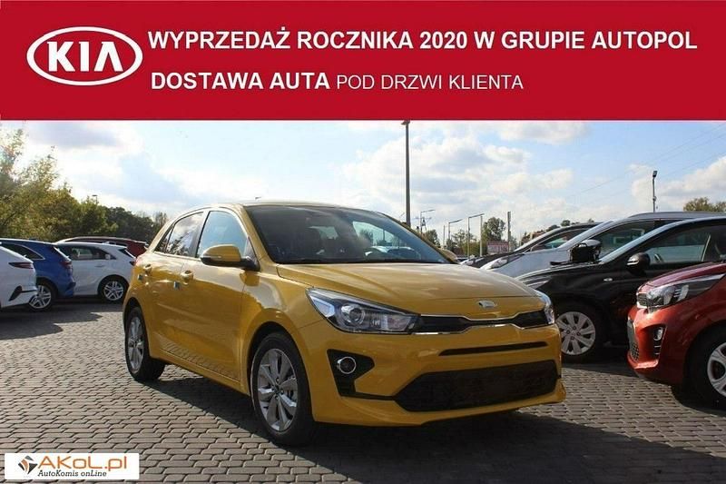 Żółty (metalik) Używany 2020 Kia Rio 2 Hatchback | 76 465 zł (Drogi) - Obraz 1/1