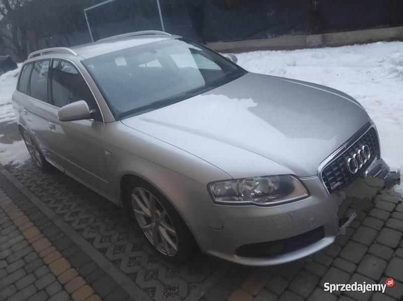 Używany Audi A4 S-Line 2007 Srebrny Kombi