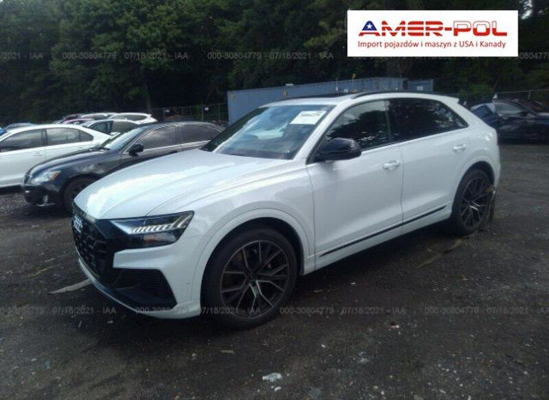Używany Audi SQ8 Prestige 500 KM (367 kW) 2021 Biały SUV