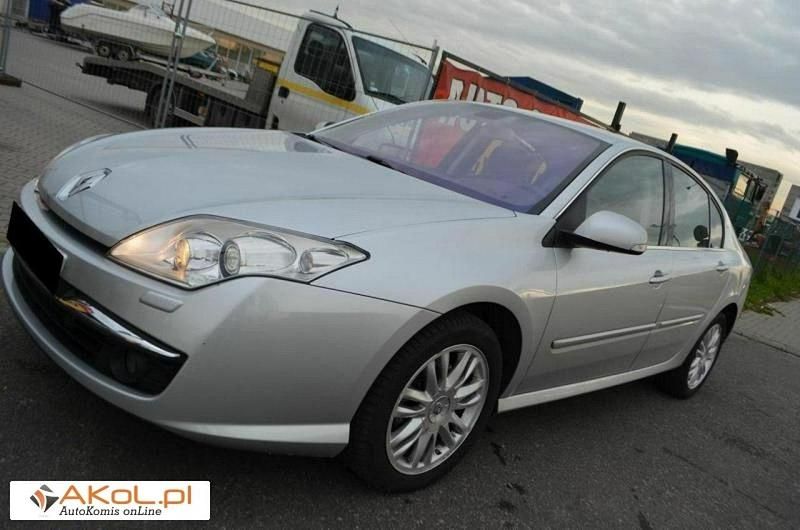Srebrny (metalik) Używany 2010 Renault Laguna III Initiale Paris Hatchback | 46 800 zł - Obraz 1/1