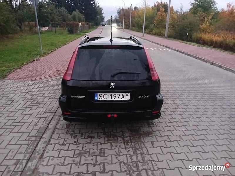 Czarny Używany 2003 Peugeot 206 GTi Kombi | 4000 zł - Obraz 1/4