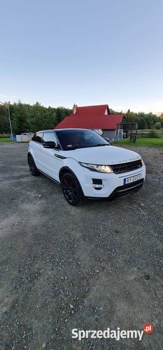 Biały Używany 2013 Land Rover Range Rover evoque Coupe | 79 900 zł (Uczciwa cena) - Obraz 1/4