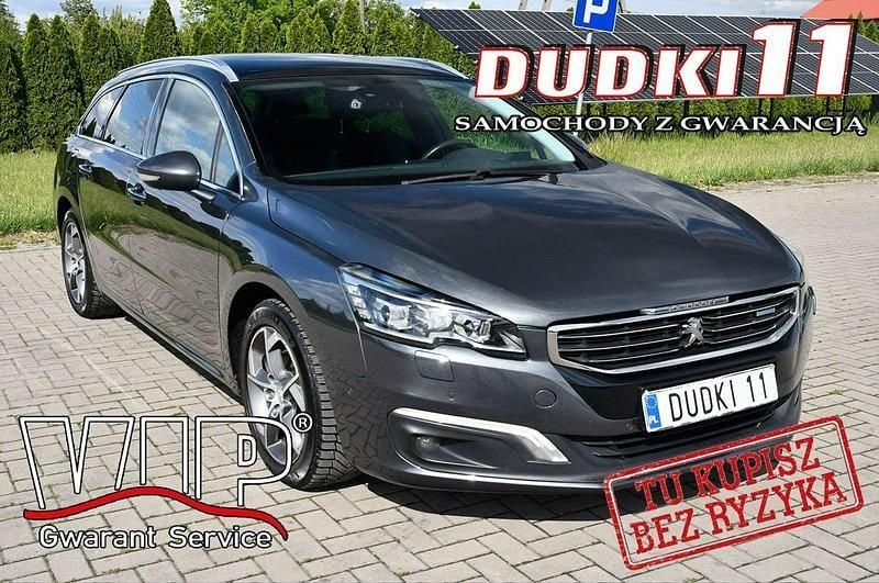 Szary (metalik) Używany 2015 Peugeot 508 Kombi | 39 900 zł (Uczciwa cena) - Obraz 1/4