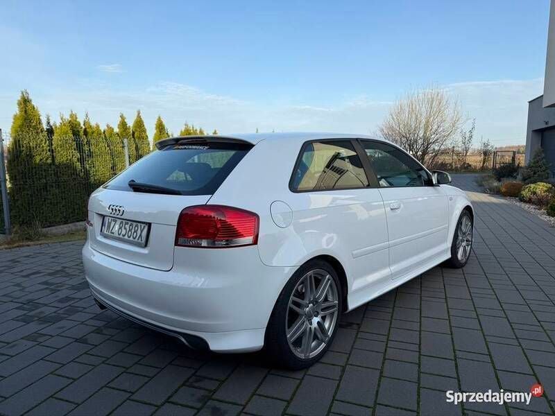 Biały Używany 2007 Audi S3 Exclusive Hatchback | 58 500 zł (Uczciwa cena) - Obraz 1/4