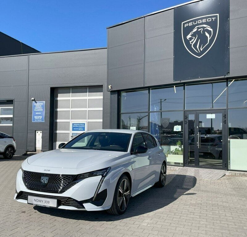 Biały Nowe 2024 Peugeot 308 Hatchback | 125 400 zł (Drogi) - Obraz 1/4