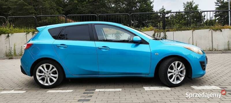 Używany Mazda 3 105 KM (77 kW) 2010 Niebieski Hatchback