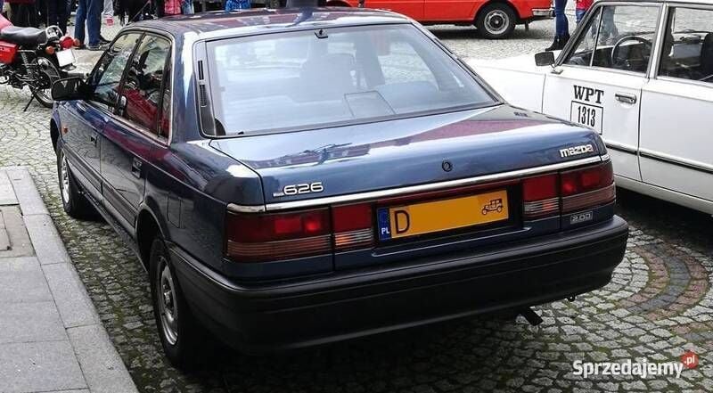 Niebieski Używany 1989 Mazda 626 Sedan/Limuzyna | 13 900 zł - Obraz 1/4