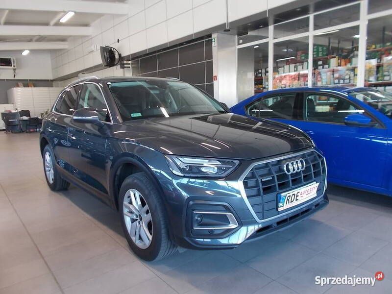 Szary Używany 2021 Audi Q5 SUV | 154 500 zł (Drogi) - Obraz 1/4