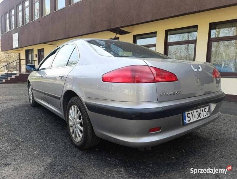 Srebrny Używany 2003 Peugeot 607 Sedan/Limuzyna | 4500 zł - Obraz 1/4