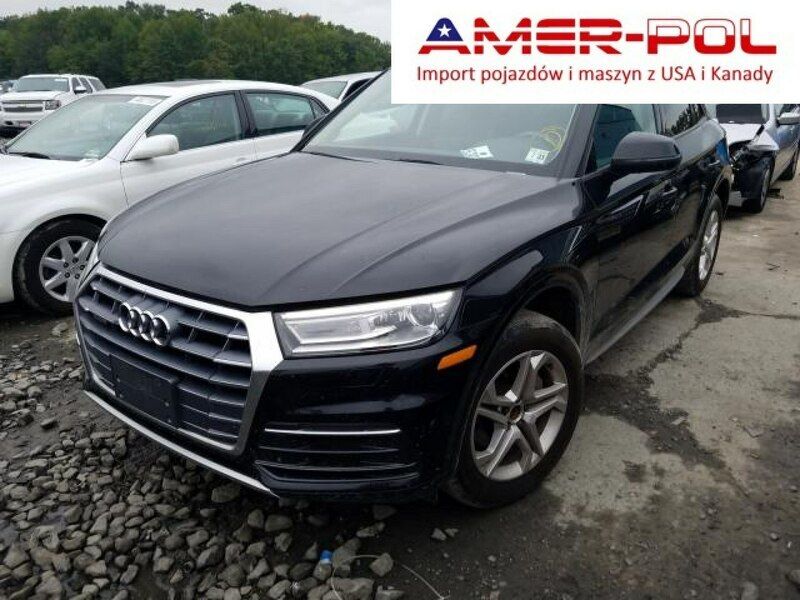 Czarny Używany 2018 Audi Q5 Premium SUV | 80 000 zł - Obraz 1/4