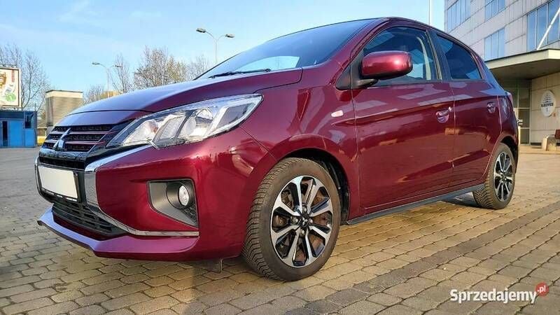 Używany Mitsubishi Space Star 80 KM (58 kW) 2020 Fioletowy Hatchback