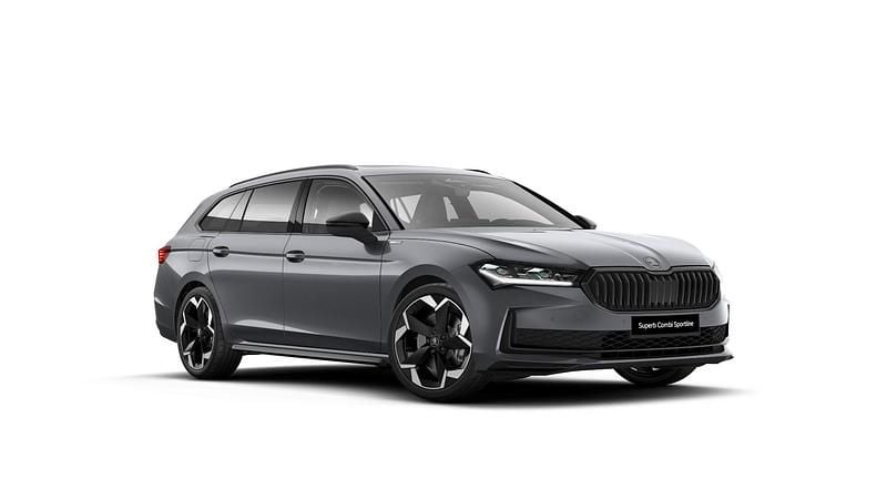 Szary graphite metalizowany Nowe 2026 Skoda Superb SportLine Kombi | 240 200 zł (Dość drogi) - Obraz 1/3