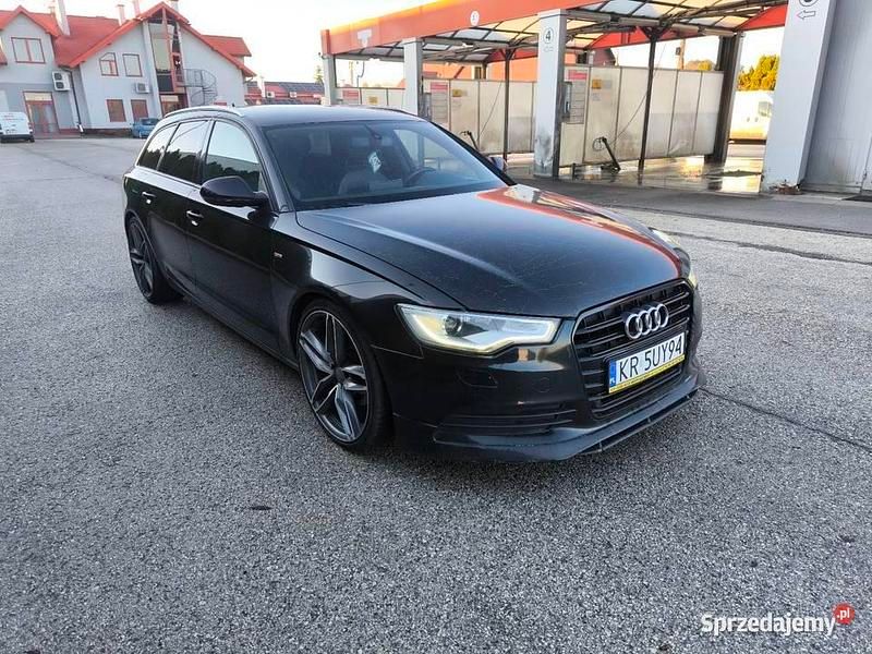 Czarny Używany 2012 Audi A6 S-Line Kombi | 47 900 zł (Uczciwa cena) - Obraz 1/4