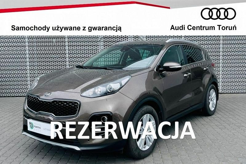Brązowy Używany 2018 Kia Sportage SUV | 98 900 zł - Obraz 1/1