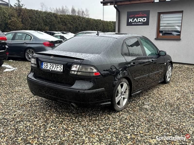 Używany Saab 9-3 2006 Czarny Sedan/Limuzyna