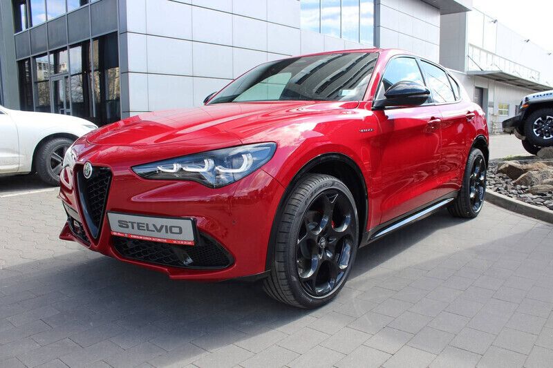 Lakier pastelowy czerwony alfa red Nowe 2025 Alfa Romeo Stelvio Veloce SUV | 238 900 zł - Obraz 1/4