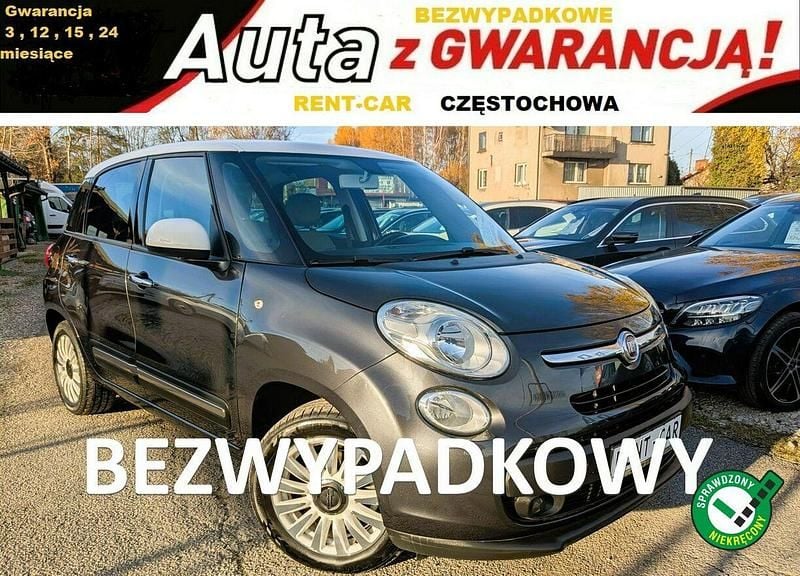Szary Używany 2014 Fiat 500L Minivan | 29 900 zł (Uczciwa cena) - Obraz 1/4
