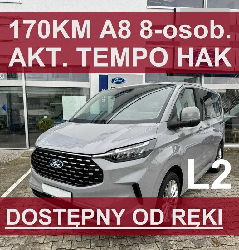 Używany Ford Tourneo Custom Titanium 170 KM (125 kW) 2024 Szary Van