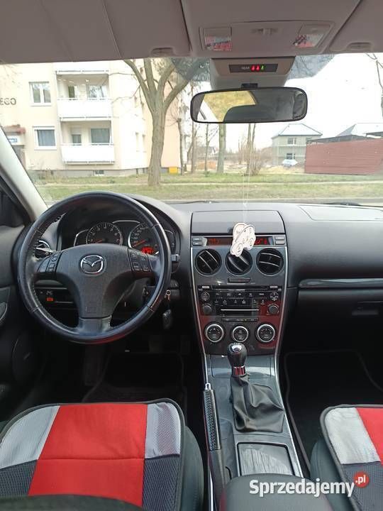 Czerwony Używany 2006 Mazda 6 Hatchback | 7500 zł (Uczciwa cena) - Obraz 1/4